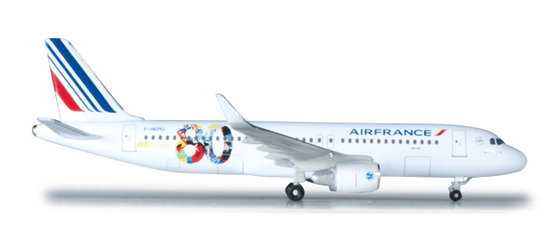 Der Airbus A320 " 80. Jahrestag " Air France sm